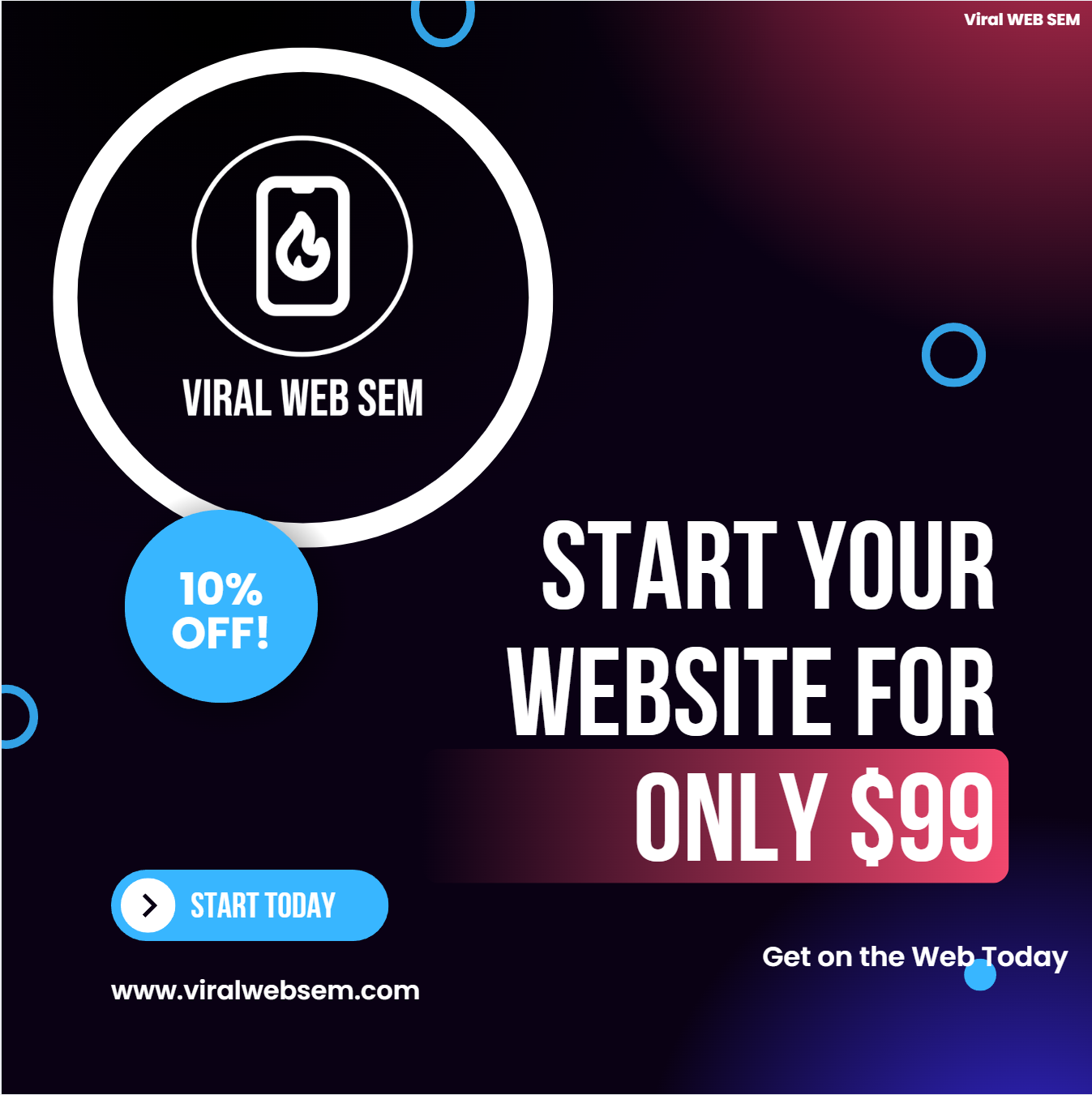 Website performance dashboard preview